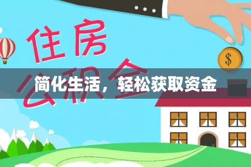 巴东简化生活，轻松获取资金