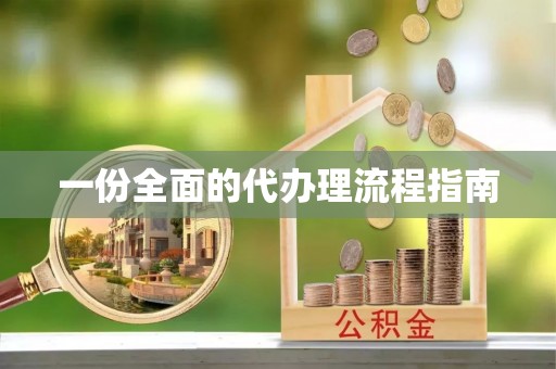 巴东一份全面的代办理流程指南